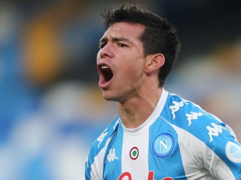 Hirving Lozano Napoli. Foto: Getty Images