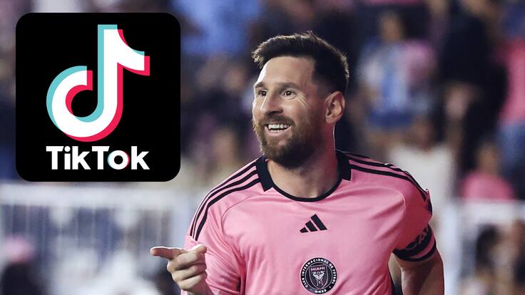Messi tendrá una cámara exclusiva, que solo lo enfocara a él por TikTok