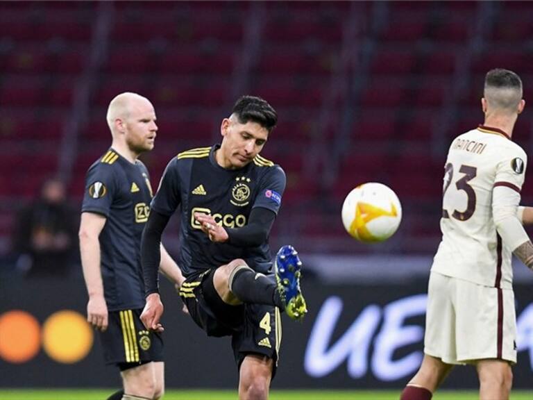 Edson Álvarez Ajax pierde. Foto: Getty Images