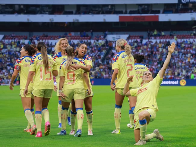 América Femenil vuela en el Estadio Azteca rumbo al Bicampeonato