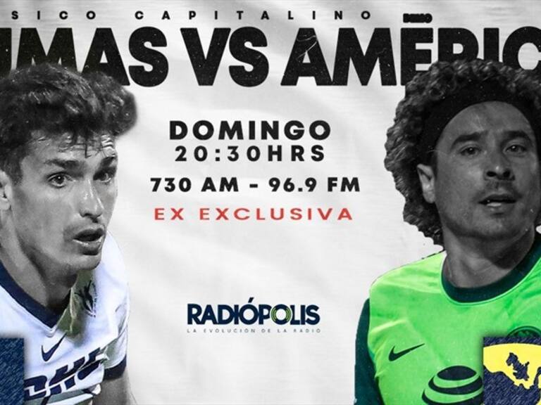 Pumas vs América. Foto: wdeportes