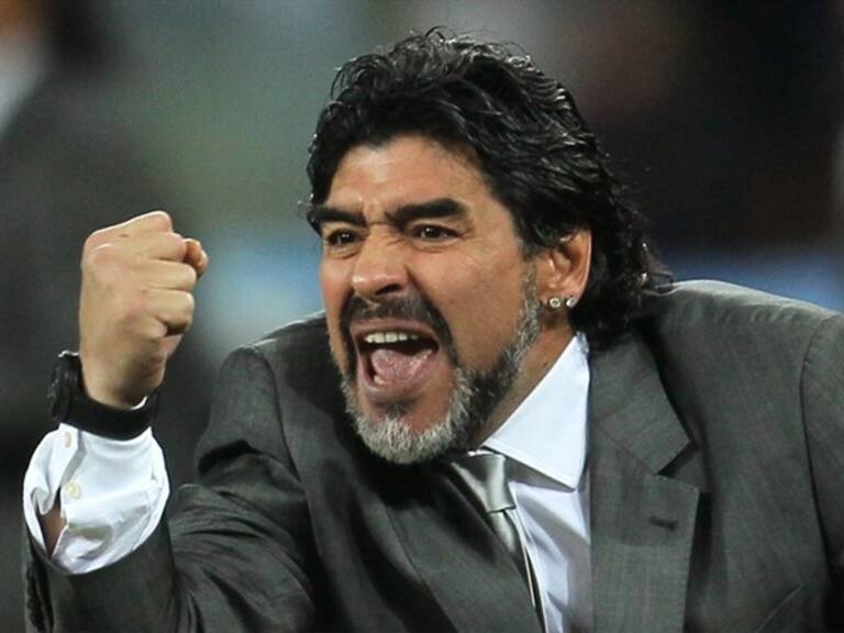 Diego Maradona podría llegar a Dorados de Sinaloa. Foto: W Deportes