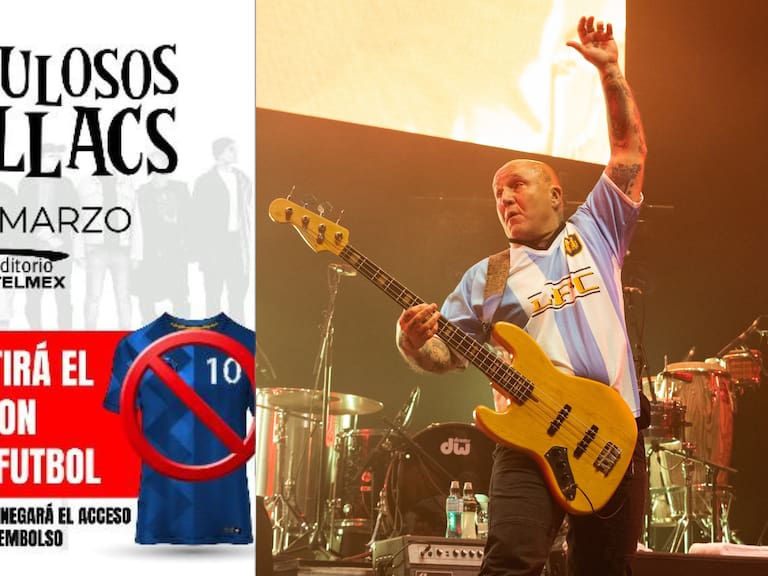 Los Fabulosos Cadillacs playeras de futbol