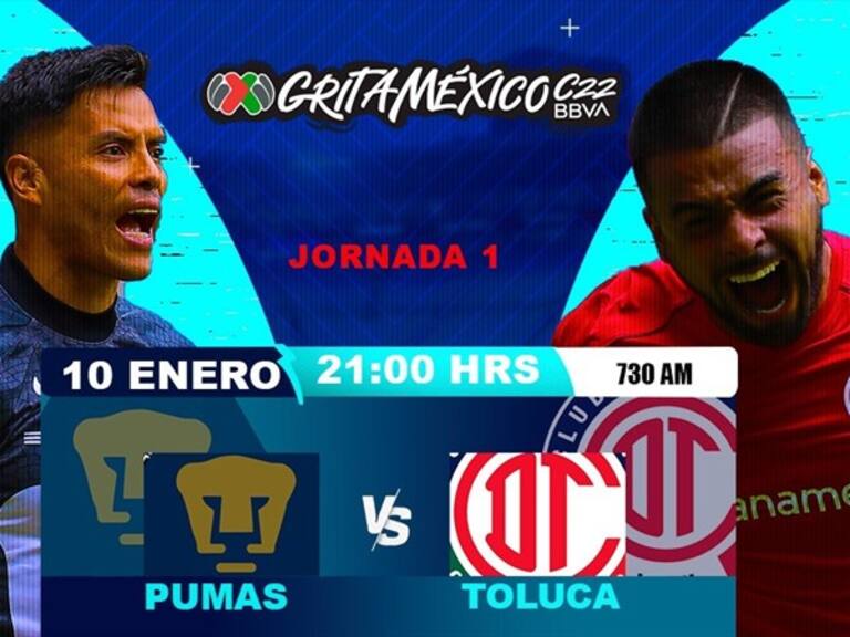 pumas vs toluca . Foto: wdeportes