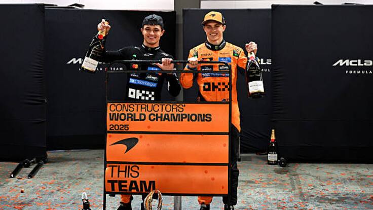 McLaren conquista el campeonato de constructores de la Fórmula 1 2025