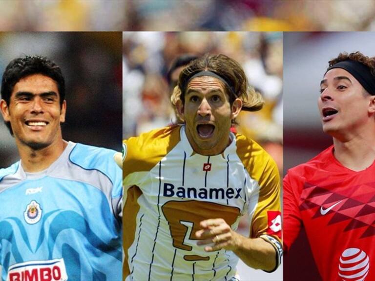 Bruno Marioni, Memo Ochoa y Oswaldo Sánchez. Foto: Mexsport / W Deportes