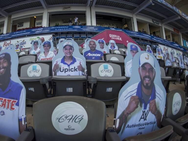 Estadio sin afición en la LMP . Foto: Mexsport