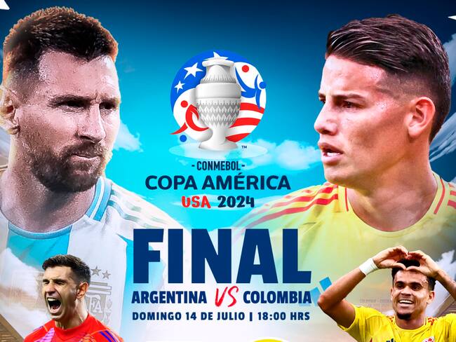 Argentina vs Colombia, EN VIVO, a qué hora y dónde ver FINAL de la Copa América