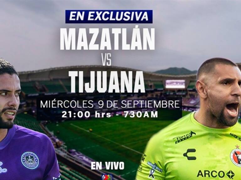 Mazatlán vs Xolos. Foto: Wdeportes
