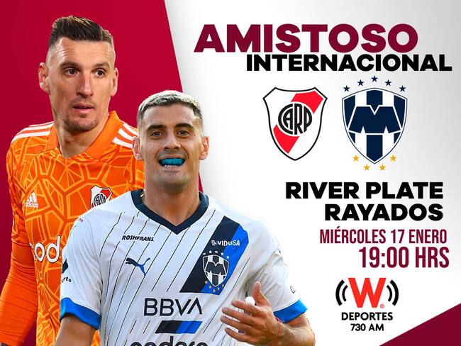 Monterrey vs River Plate: EN VIVO, dónde, cuándo y a qué hora ver el partido amistoso