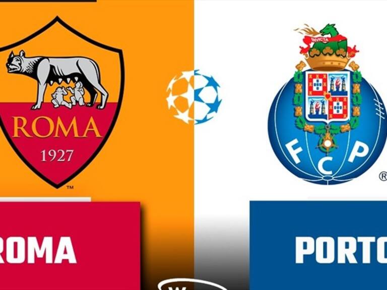 Roma vs Porto en vivo online . Foto: W Deportes