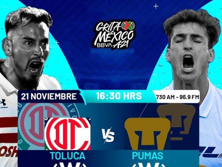 Toluca vs Pumas. Foto: wdeportes