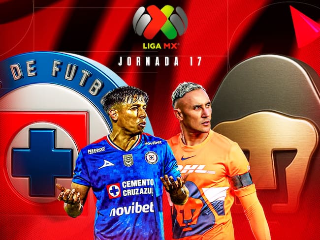Cruz Azul vs Pumas: EN VIVO, dónde, cuándo y a qué hora ver el juego de la Jornada 16 del Apertura 2025 Liga MX