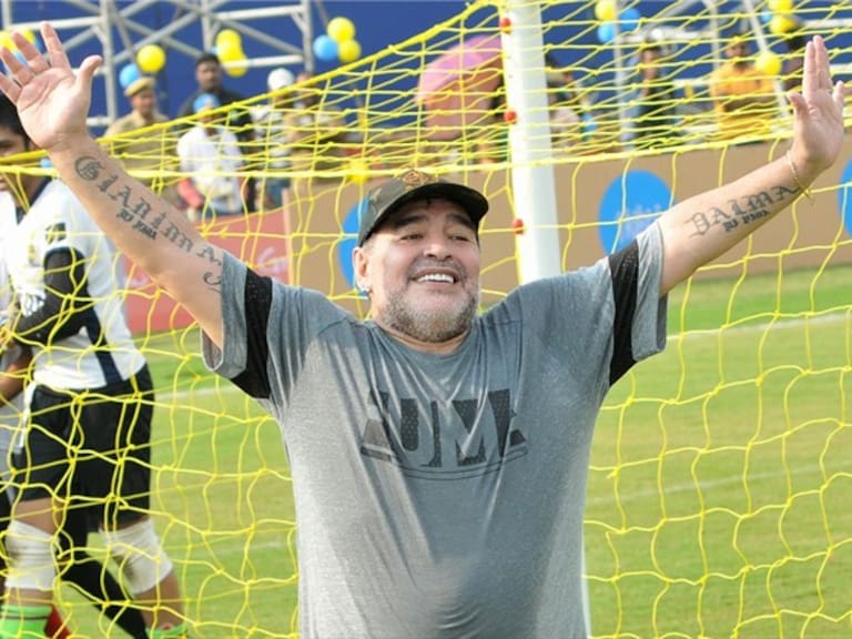 Diego Armando Maradona. Foto: W Deportes
