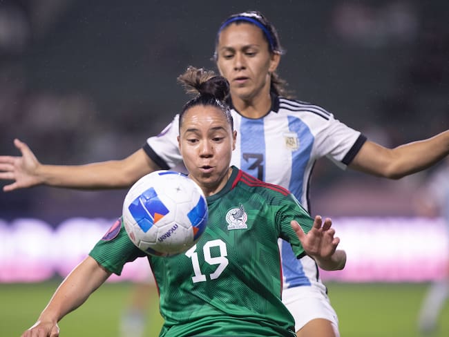 México concreta debut amargo en la Copa Oro W ante Argentina