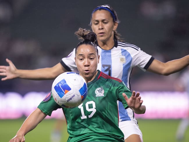 México concreta debut amargo en la Copa Oro W ante Argentina 