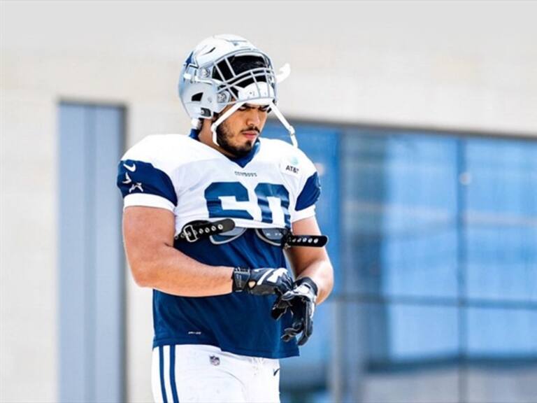Isaac Alarcón Vaqueros de Dallas. Foto: twitter @SomosCowboys