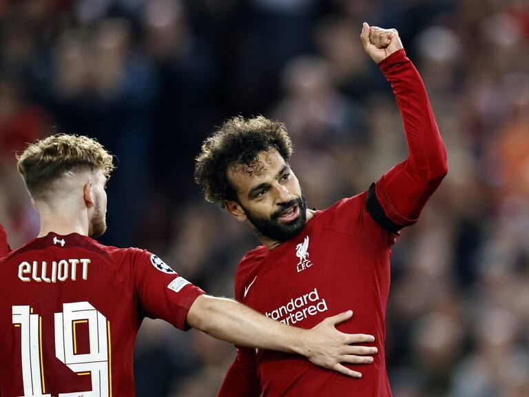 Mohamed Salah vuelve a mojar en la Champions League