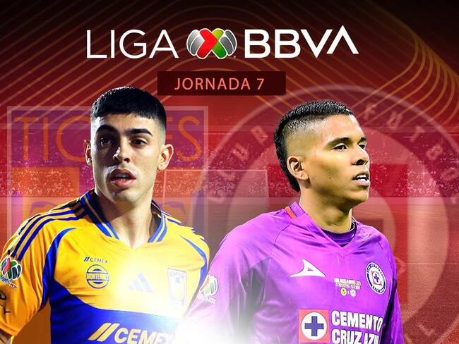 Cruz Azul vs Tigres: EN VIVO, dónde, cuándo y a qué hora ver la Jornada 7