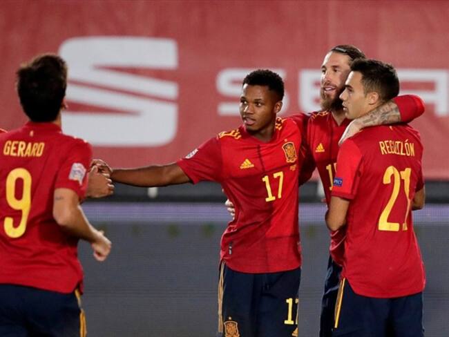 Ansu Fati hizo historia en la jornada 2 de la Nations League