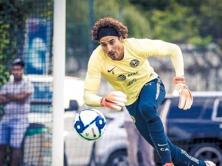Guillermo Ochoa quiere otra Final con América . Foto: Twitter @ClubAmérica