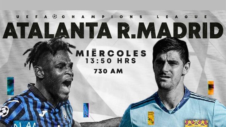Atalanta y Real Madrid abren su batalla en la ida de octavos