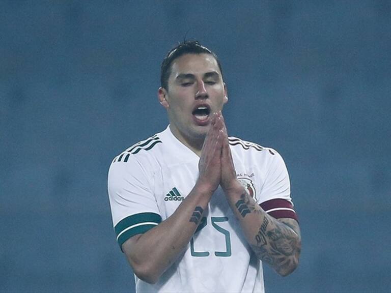 Jorge Sánchez con la Selección . Foto: Mexsport