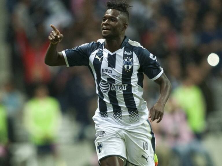 Avilés Hurtado celebrando el segundo gol del Monterrey. Foto: Getty Images