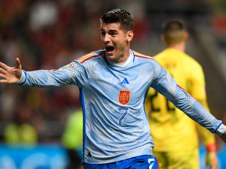 Álvaro Morata mete a España a la final four de la Nations League