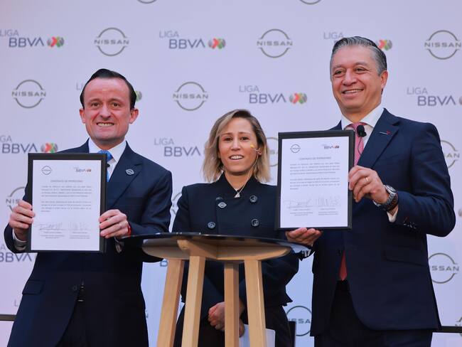 Ligas BBVA MX Varonil y Femenil presentan a Nissan México como nuevo patrocinador oficial