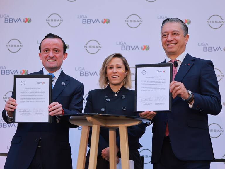 Ligas BBVA MX y MX Femenil presentan a Nissan México como nuevo patrocinador oficial