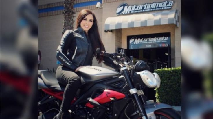 Famosa modelo e "influencer" muere al practicar motociclismo