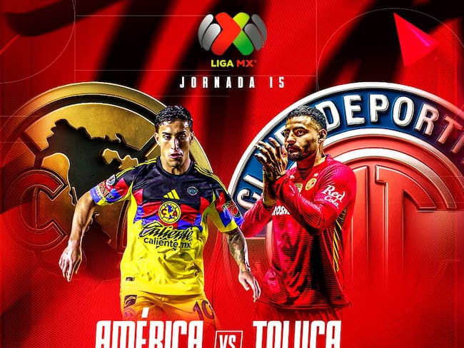 América vs Toluca: EN VIVO, dónde, cuándo y a qué hora ver la Jornada 15 de Liga MX Clausura 2026