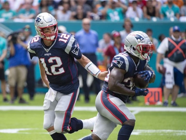 Tom Brady brilló ante Miami . Foto: Getty Images