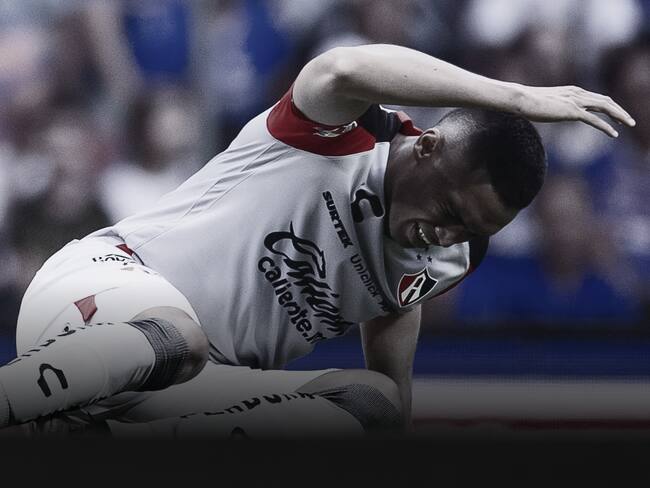 Mauro Manotas sufre fractura de ligamento cruzado en entrenamiento previo al partido vs Atlético de San Luis