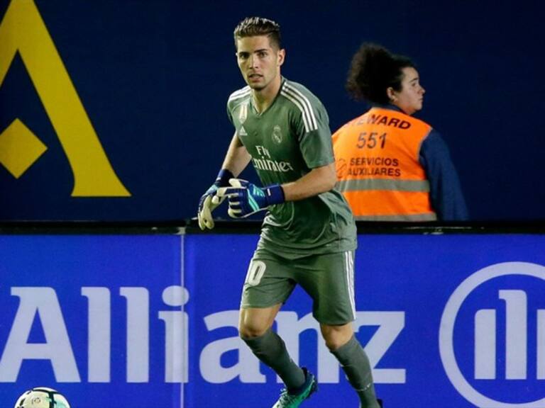 Luca Zidane debutó con el Real Madrid, gracias a su padre Zinedine. Foto: Getty Images