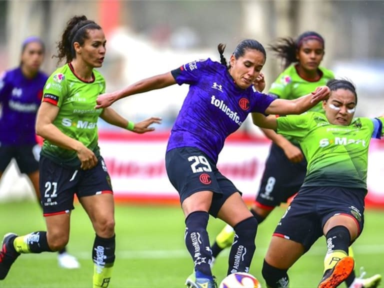 Toluca vs Juárez Liga MX Femenil. Foto: Mexsport
