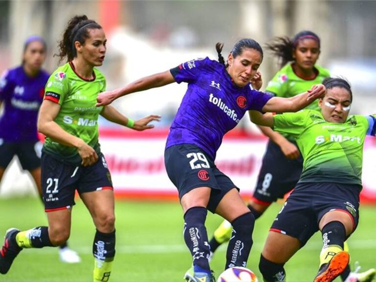 Toluca vs Juárez Liga MX Femenil. Foto: Mexsport