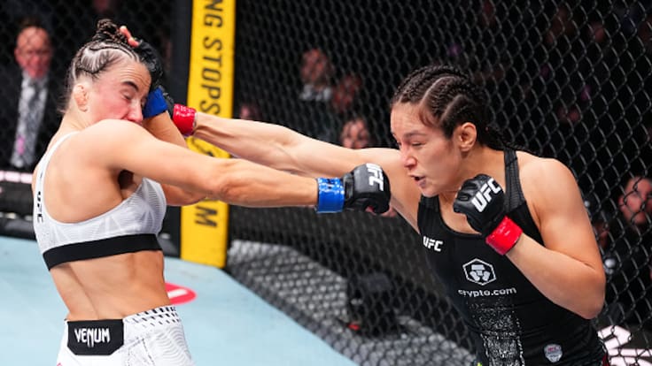 Alexa Grasso regresa con nocaut brutal y reaviva la pelea por el título en la UFC | VIDEO