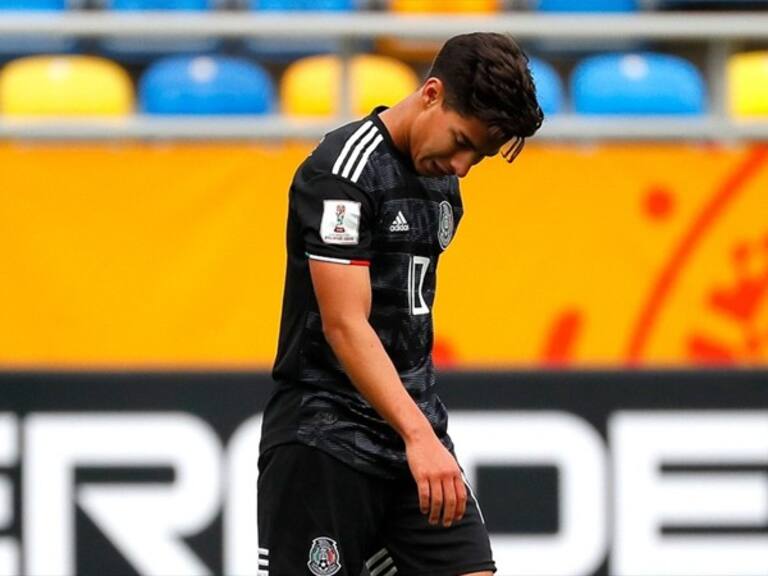 Diego Lainez y la Sub-20 no han tenido buen Mundial . Foto: Getty Images