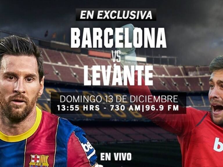 Barcelona vs Levante en vivo . Foto: Especial