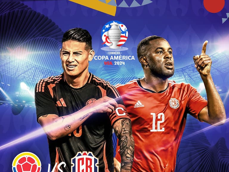 Colombia vs Costa Rica: EN VIVO, dónde, cuándo y a qué hora ver la Copa América