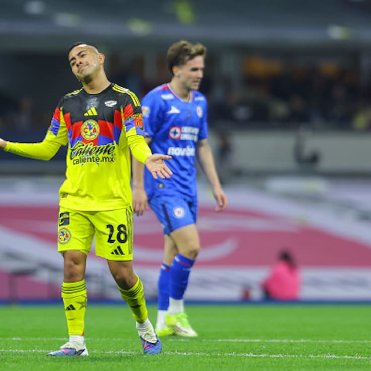 América y Cruz Azul dividen puntos en el regreso al Estadio Azteca