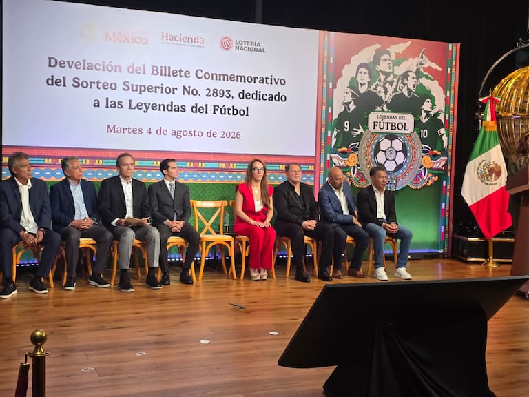 Billete conmemorativo Lotería Nacional