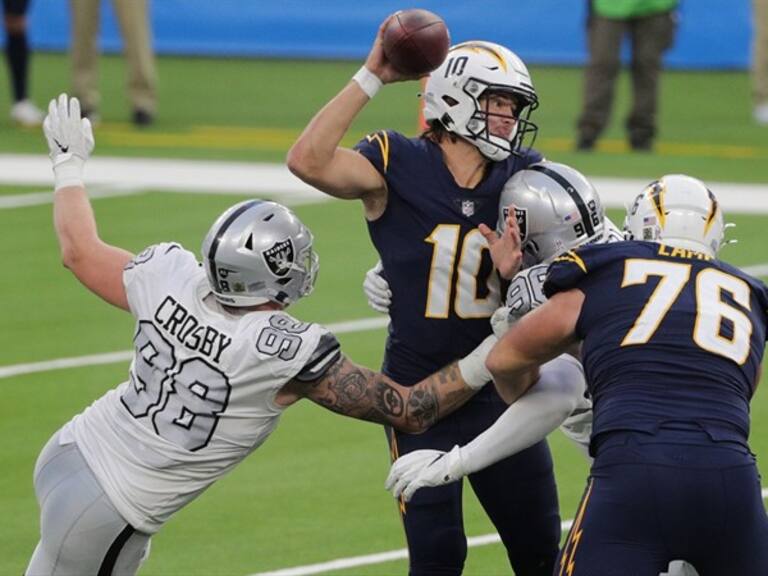 Raiders vs Chargers. Foto: GettyImages