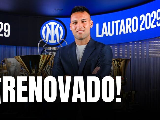 Lautaro Martínez renueva contrato con Inter de Milán hasta 2029; ¡Será el mejor pagado de la Serie A italiana!