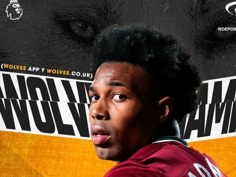Wolves Adama Traoré. Foto: W Deportes