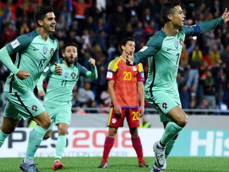 CR7 festeja su gol. Foto: Getty Images