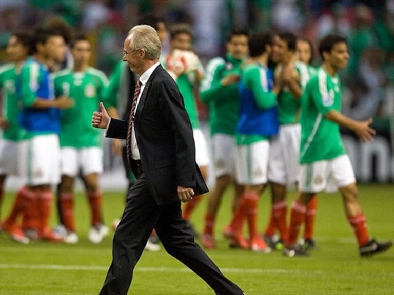 Sven fue DT de la Selección Mexicana