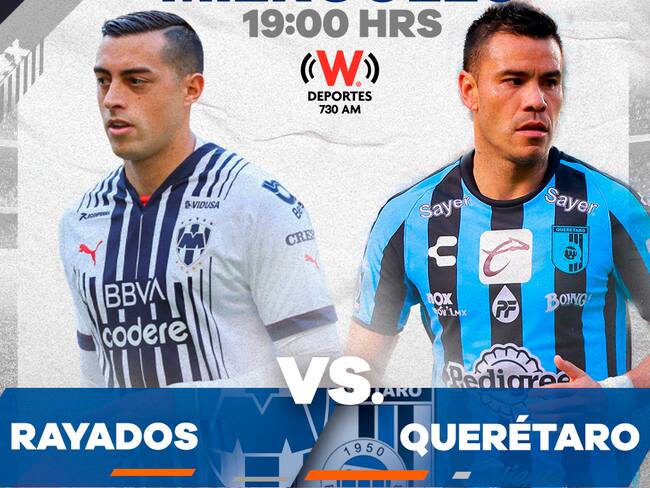 Rayados vs Querétaro, EN VIVO, hora y dónde ver, Liga MX Jornada 7